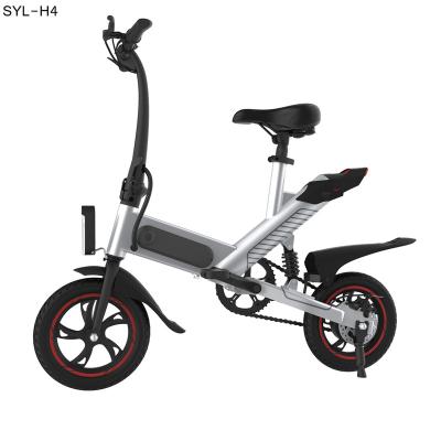 China High Quality Aluminum Alloy Electric Bicycle Human Assited Pure Power Mode White for sale