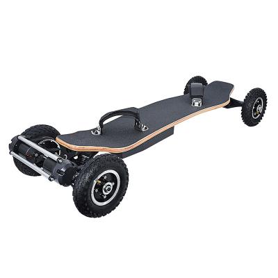 China Adult SYL-08 45km/h electric longboard double motor offroad electric skateboard for sale