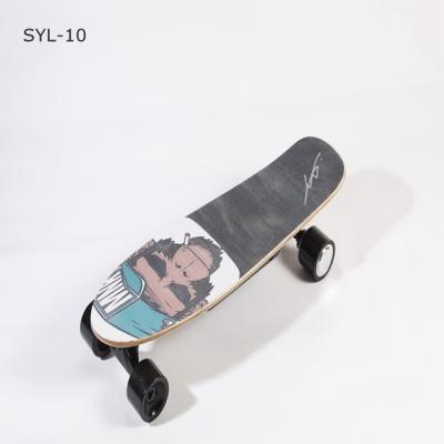 China Hot High Quality 7 Layer 300W Maple SYL-10 Factory Price Kids Skateboard Best Fish Board for sale