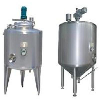 China Liquid With Hanging Solids Stainless Steel Agitator / Mixing Tank For Food for sale