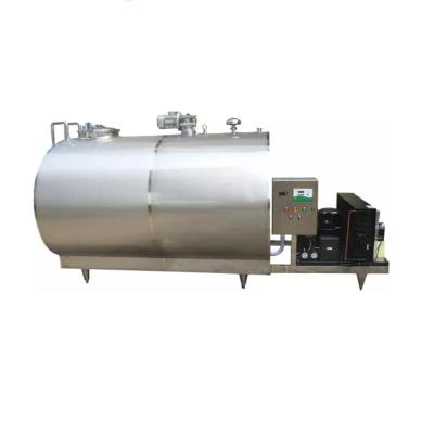 China Raw Milk /Beverage Milk Tank Stainless Steel Milk Cooling Tank Price for sale