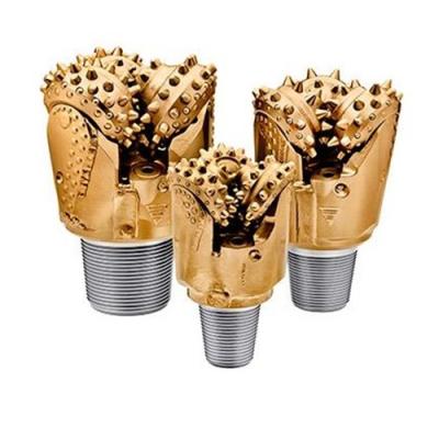 China Inserted / Milled Tooth Tricone Drill Bit Rubber Water Well Drilling for sale