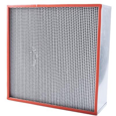 China Clean Oven And Automobile Paint Good Price Customized Galvanized To Filter Air High Temperature Hepa Filter for sale