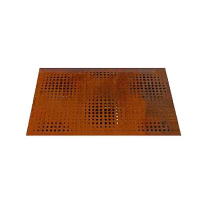 China Easily assembled cheap laser cut corten steel wall cladding for sale