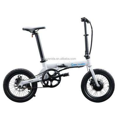 China Best Price 250W E-bike Lithium Battery Aluminum Alloy Mini Electric Folding Bike For Adult for sale