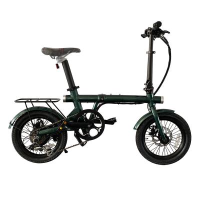 China Aluminum Alloy Ply 20 Inch 36v Electric City Bike Folding Adult Electric E-Bike C1 for sale