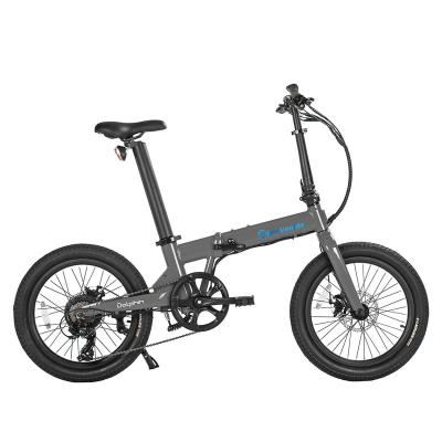 China Aluminum alloy 7 speed 5PAS 36V 350W lithium battery electric folding bike for sale