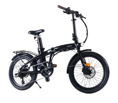 China Aluminum Alloy Good Quality And Price 5PAS+ Cruise Foldable Electric Bicycle Electric Bicycle Front LED Lights Q Lithium Battery Rear Hub Motor 36V for sale