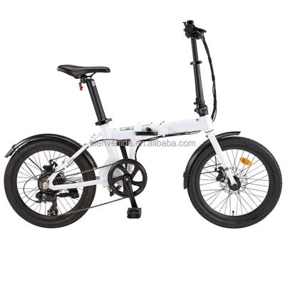 China 20 Inch Fat Tire E-bike 250w Aluminum Alloy Folding New Style Al-alloy Lithium Battery Bike C2 36V Aluminum Alloy Electric Rear Hub Motor for sale