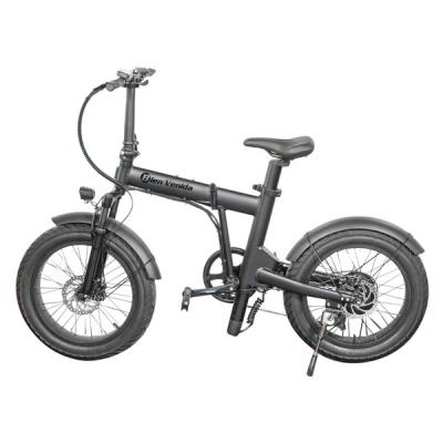 China Aluminum alloy 20 inch fat tire e bike 500w high power motor ebike with rear motor for sale