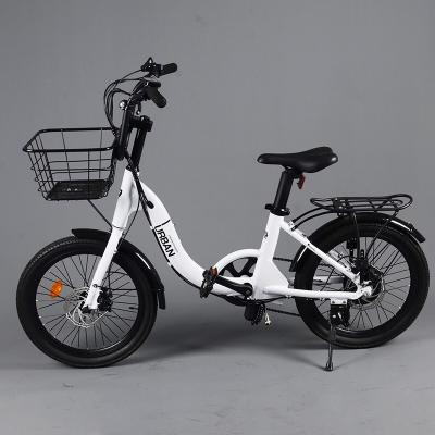 China Cheap Aluminum Alloy 7 Speed ​​350W Pedelec Lady Motor Bike Urban Electric Bicycle For Women With Samsung Electric Bike Battery for sale