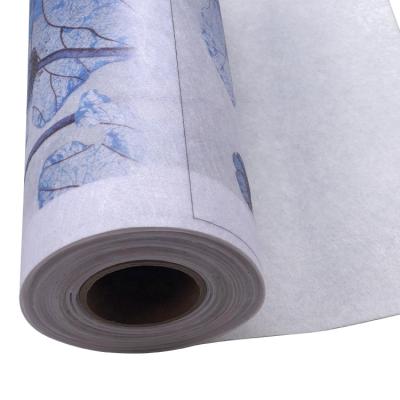 China Modern Glitter Wallpaper White Silk Roll Digital Printing Eco Solvent Paintabl Raw Material UV Latex Printing Canvas Wholesale for sale