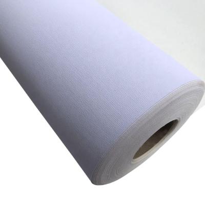 China Inkjet Printing Wholesale Waterproof Cotton Canvas 340gsm Matte Canvas Roll From Stretched Digital China Poly Cotton Canvas for sale