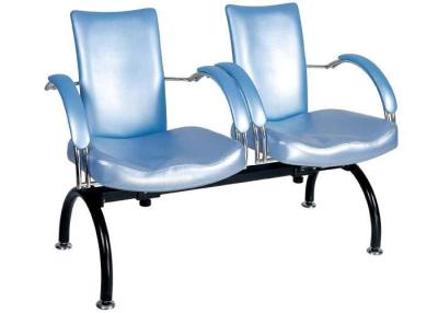 China 2 Seat Salon Reception Chairs Public Rest / Beauty Salon Waiting Room Furniture for sale