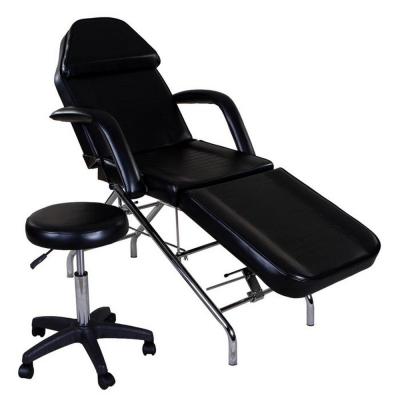 China Adjustable White Massage Table Chair Furniture Foldable With Breathing Hole for sale