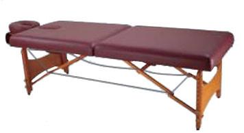 China Mobile Fold Up Beauty Bed Wooden Frame For Hospital , Beauty Massage Table for sale