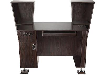 China Commercial Barber Shop Reception Desk Cash Station With Acrylic Decoration for sale