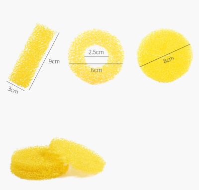 China Mini Filter Sponge Kitchen Drain Sink Hair Bath Tub Practical Anti Clogging Viable Home Cleaning Sink Practical Bathroom Sink for sale