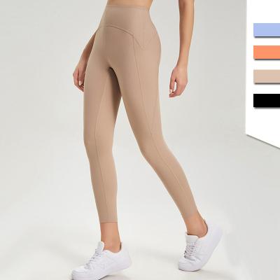 China Breathable Workout Fitness Leggings Women Running Yoga Pants High Waist Sports Leggings Tights for sale