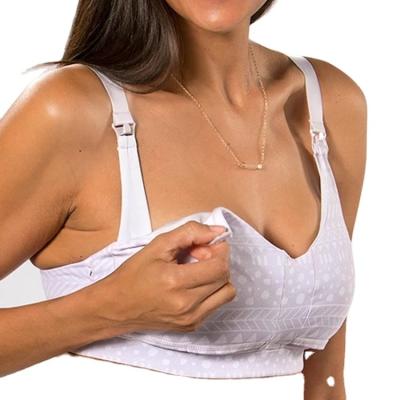 China Antibacterial High Quality Nurturing Sports Bra Yoga Bra Maternity Sports Wear For Pregnant Women for sale