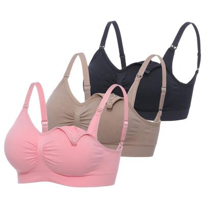 China Antibacterial custom womens butt crack! crack! The Bra Radio Yoga Bra Women Nursing Maternity Bra for sale