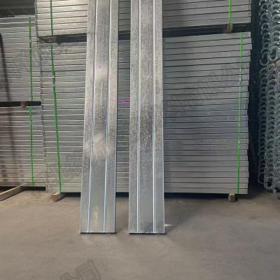 China Modern good prices scaffolding springboard metal steel planks without hooks or punch spacing for construction for sale