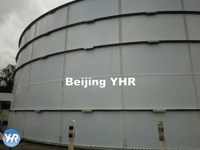 China GFS Bolted Steel Tanks , Fire Water Storage Tank Two Layer Enameled Sheets for sale