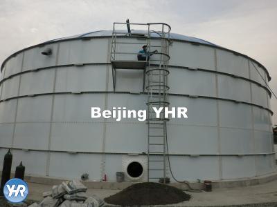 China Round Cylindrical Shell Bolted Steel Tanks , Steel Water Storage Tanks for sale