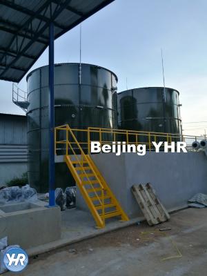 China GFS Glass Fused Steel Tanks , Anaerobic Biogas Digester UASB 2.4m X 1.2m for sale