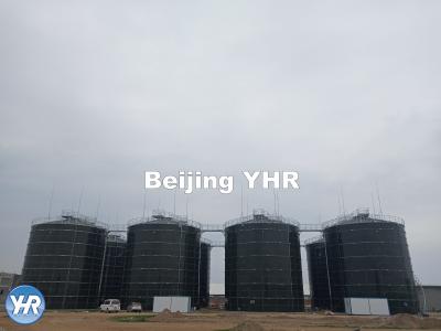 China Waste Anaerobic Digester Tank , GLS Home Anaerobic Digester 40m3 To 9000m3 for sale