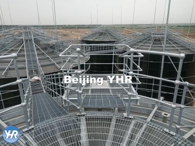 China Cow Dung Wastewater Treatment Reactors Biogas Digester Convenient Installation for sale