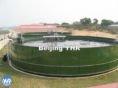 China Pre Fabricated Industrial Water Tanks Wastewater Treatment Reactor 2.4m x 1.2m for sale