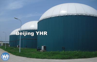 China Glass Fused Steel Biogas Digester Septic Tank 500 KN / Mm Elasticity for sale