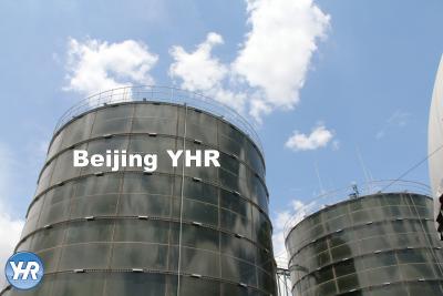 China Flexibler einfacher Biogas-Digestor, Schlammfaulungs-Behälter-Doppelt-Seiten-Beschichten zu verkaufen