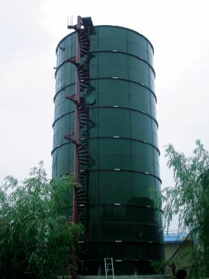 China Reliable Bolted Steel Storage Tanks IC Reactor With Three Phase Separator for sale