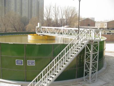 China Glass Coated Bolted Steel Water Storage Tanks 0.25 - 0.45 Mm Thickness for sale