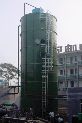 China Brewery Sewage Treatment Tank RAL5013 Dark Blue 30 Years Service Year for sale