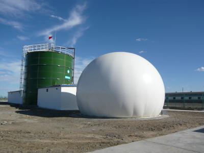 China Enamel Industrial Water Tanks , Commercial Water Storage Tanks CAD Design for sale