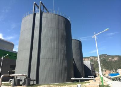 China Enamel Assembled Liquid Storage Tanks High Strength Steel Substrate for sale