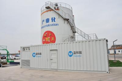 Chine Système de purification de biogaz de membrane de barre du réseau 20 de gaz à vendre