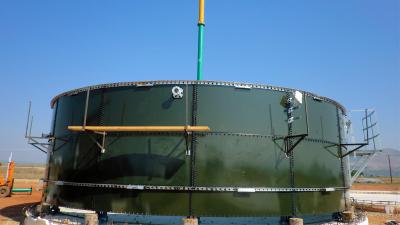 China Fire Protection AWWA D103 Glass Fused To Steel Tanks for sale