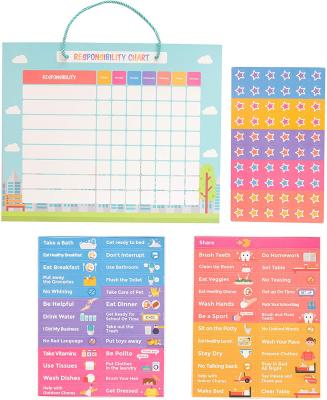 China Shape High Quality Magnetic Reward Star Factory Customized Competitive Price Magnetic Chart Chart For Kids for sale