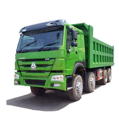 China Used Dump Truck Sinotruk Howo 375 8x4 RHD Dump Truck Used Tipper Truck > 8L for sale