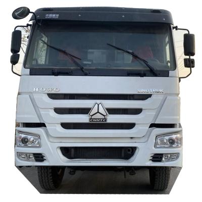 China Hot sale second hand 6x4 25 ton howo dump truck sino duty truck small tipper trailer > 8L for sale