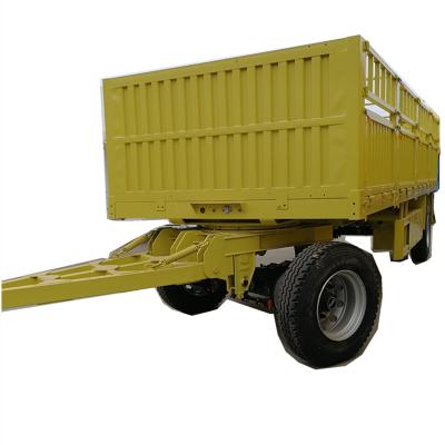 China High Quality Full Truck Trailer Drawbar Trailer Dolly Semi Trailer For Sale for sale