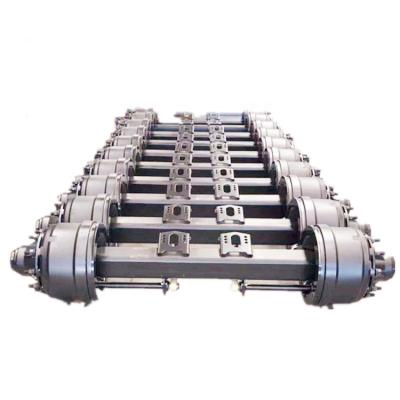 China Heavy Duty Trailer Parts Standard Size Brake Drum Outboard Trailer Parts Truck Semi Trailer Axles HM518445/10 HY130C1-A 420*180 10*M22*1.5 ISO for sale