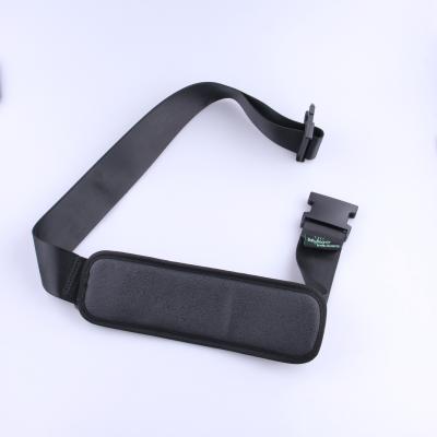 China Eco - Friendly Wholesale Nylon Black Jacquard Shoulder Strap For Bags Backpack Handbag for sale