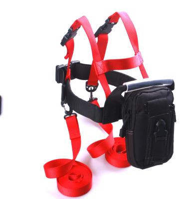 China Eco - Friendly Customized Durable Logo Ski Trainer Harness With Removable Bag For Kids for sale