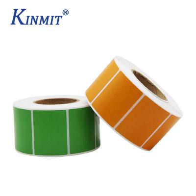 China Blank Waterproof Thermal Paper Roll Cargo Barcode Adhesive Printed Sticker Art for sale