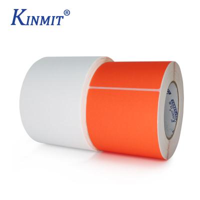 China Waterproof Thermal Paper Roll  Preprinted Colored And Pure White Label Sticker for sale